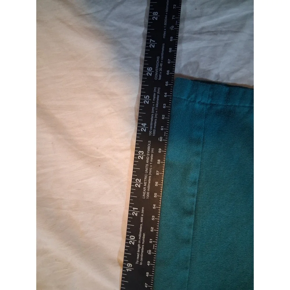 Vintage Koret Patchwork Jacket and Pants Set Womens Medium Teal Multi Embroidery